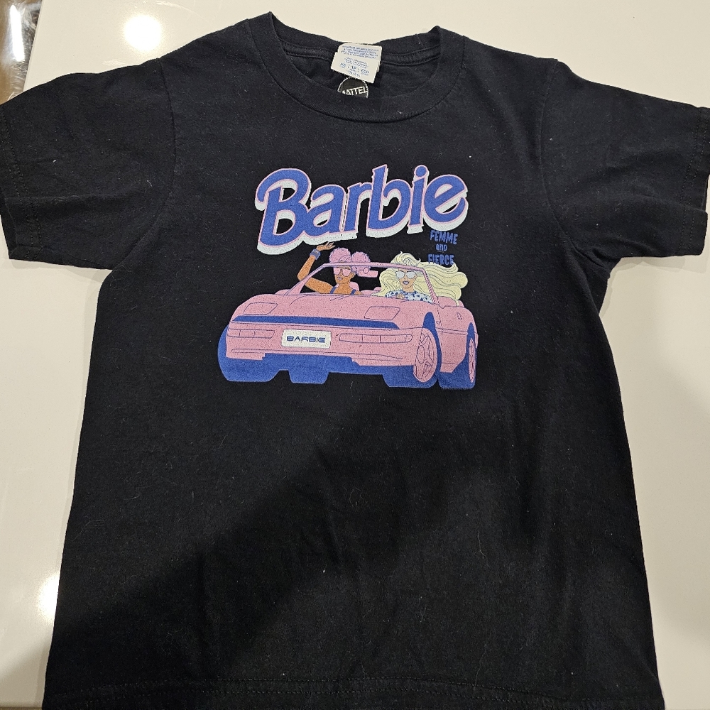 Youth Small Barbie Tshirt Used